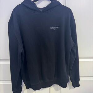 Black White Fox hoodie